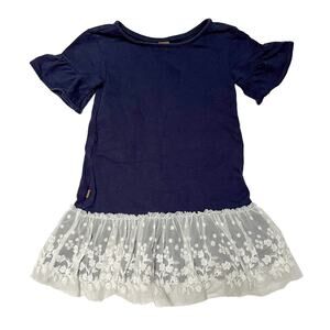 Tea Collection Ottie Embroidered Tulle Dress Size 4